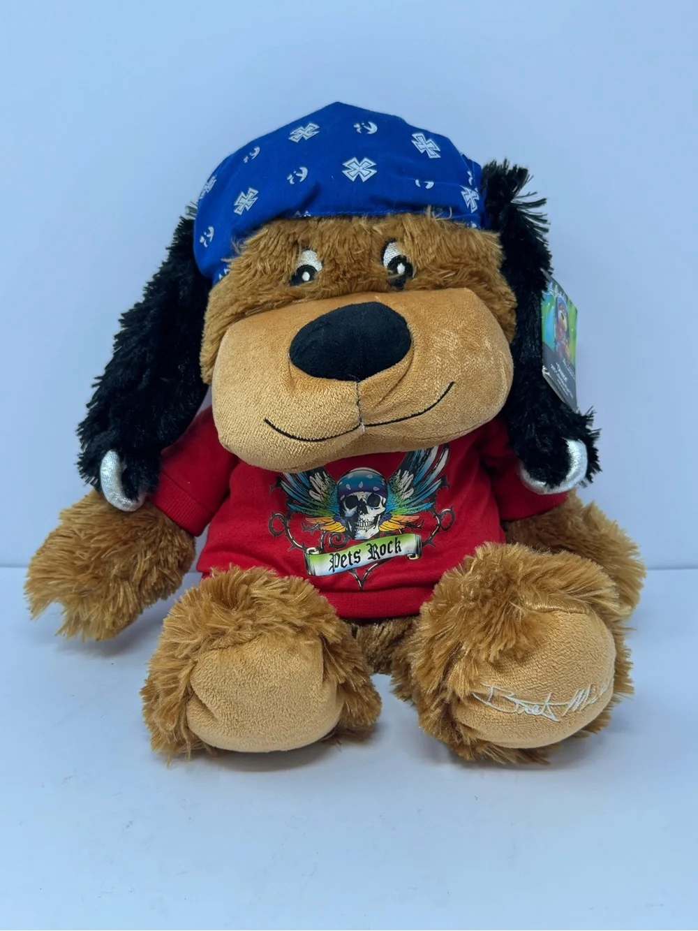 2013 Bret Michaels Petsmart Collectible “Chance” Squeaky Plush Toy w/ Tag